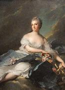 Jjean-Marc nattier Portrait of Baronne Rigoley d Ogny as Aurora, nee Elisabeth d Alencey oil painting on canvas